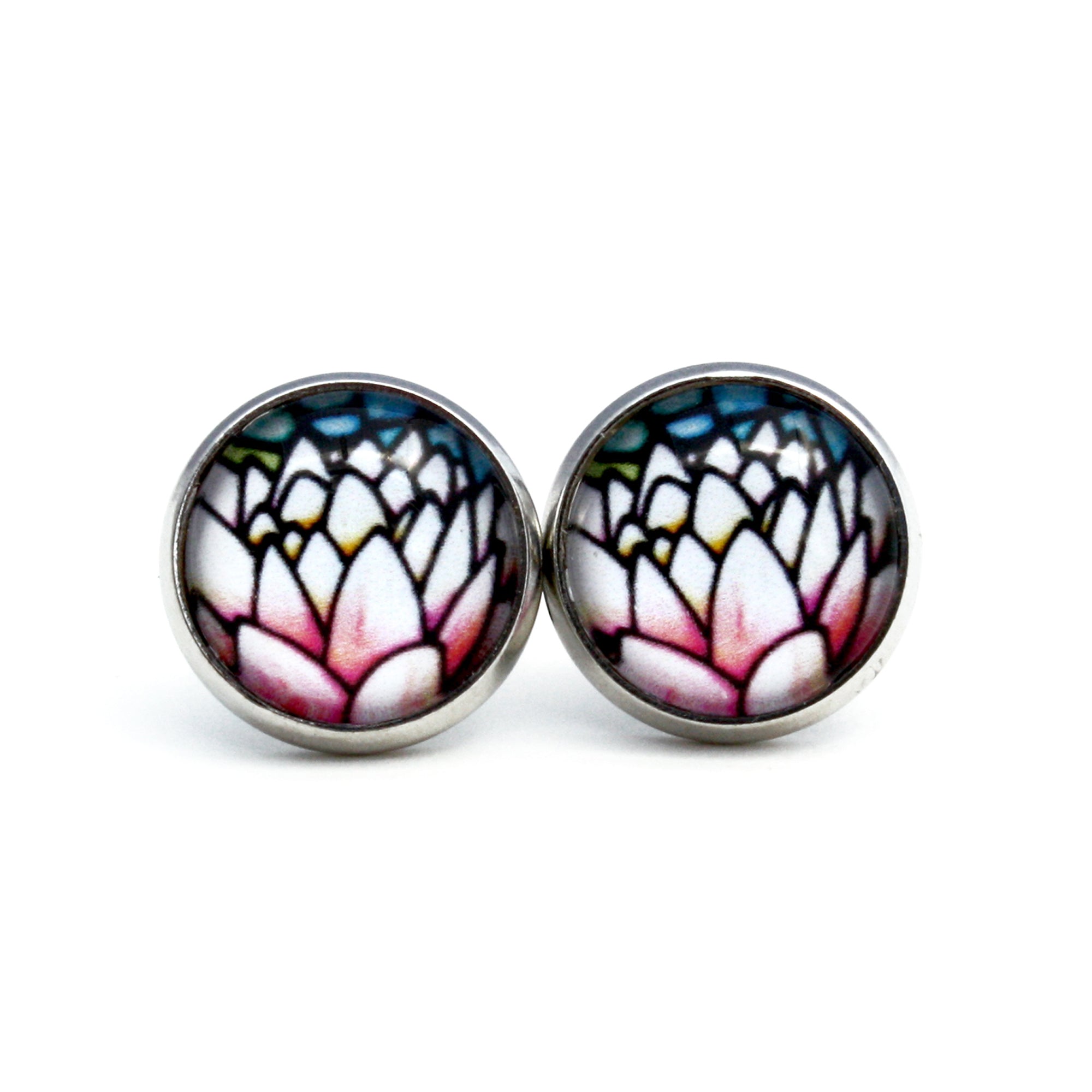 50% Off - Lotus Flower Stud Earrings