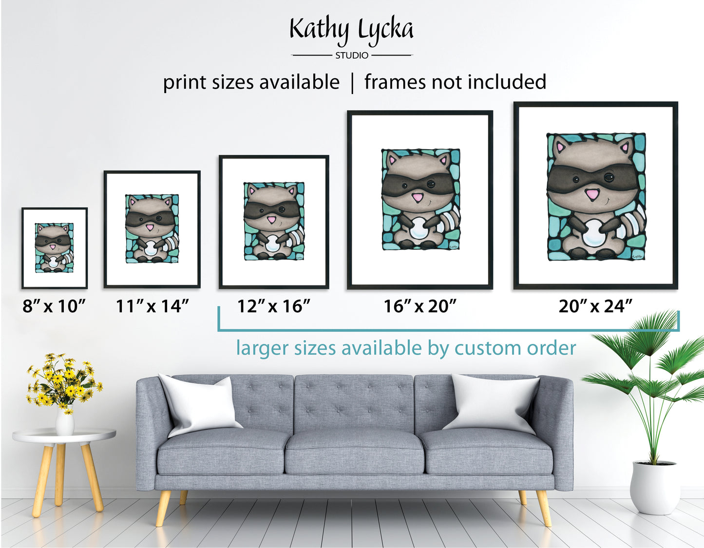 Crab Nursery Wall Art Print