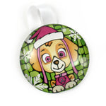 Load image into Gallery viewer, Paw Patrol Skye Glass Ornament
