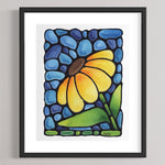 Load image into Gallery viewer, Sunflower Wall Art Print
