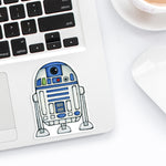 Load image into Gallery viewer, Cute Space Robot Character Vinyl Sticker
