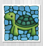 Load image into Gallery viewer, Turtle Nursery Wall Art Print
