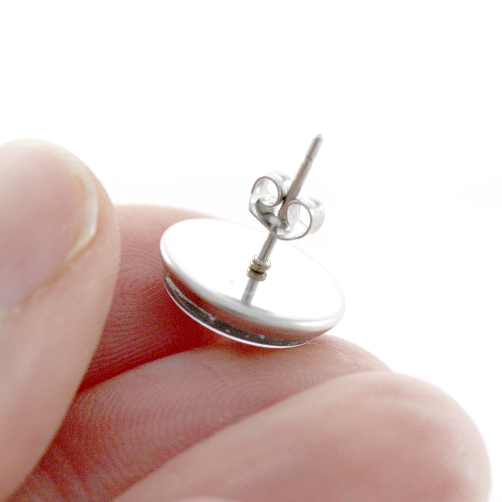 Yellow Dragonfly Stud Earrings