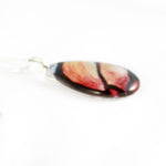 Load image into Gallery viewer, 50% Off - Abstract Magnolia Flower Teardrop Necklace
