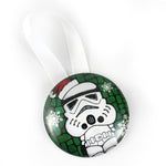 Load image into Gallery viewer, Stormtrooper Glass Ornament
