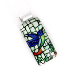 Load image into Gallery viewer, Hummingbird Necklace - Rectangle Pendant
