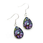 Load image into Gallery viewer, Iris Flower Jewelry Set
